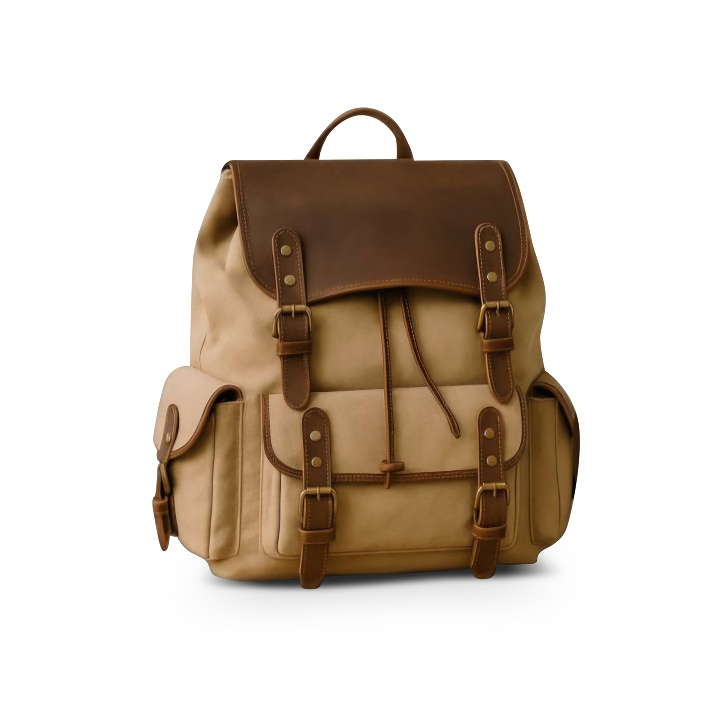 Cream Backpack