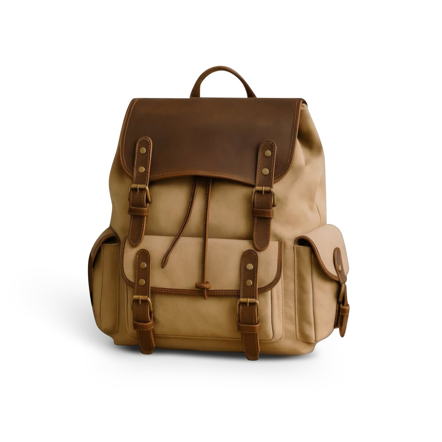 Cream Backpack