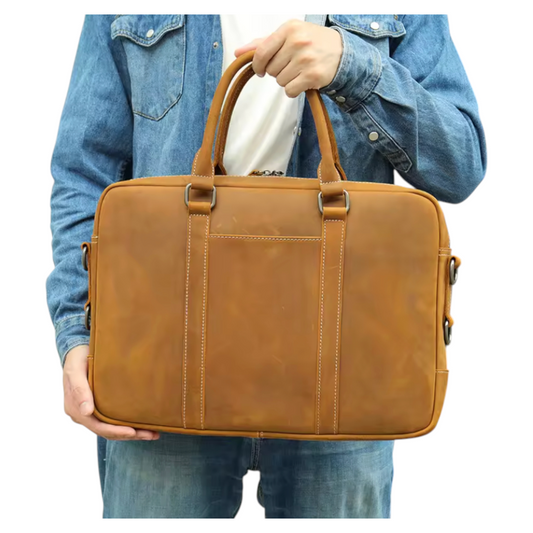 The Cambridge Leather Messenger Bag