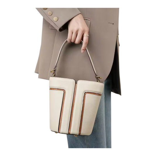 The Ava Leather Shoulder Bag