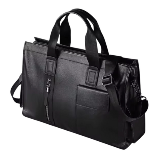 Luxe Leather Business Messenger Bag