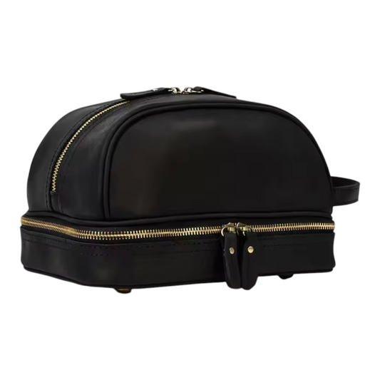 The Artisan Leather Toiletry Bag