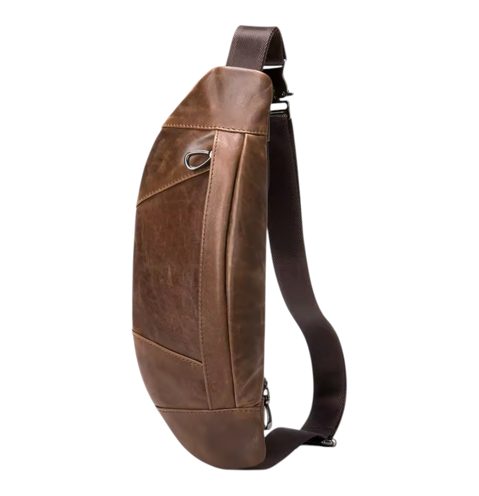 The Valente Leather Crossbody Bag