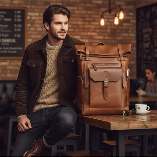 The Belgrave Leather Backpack