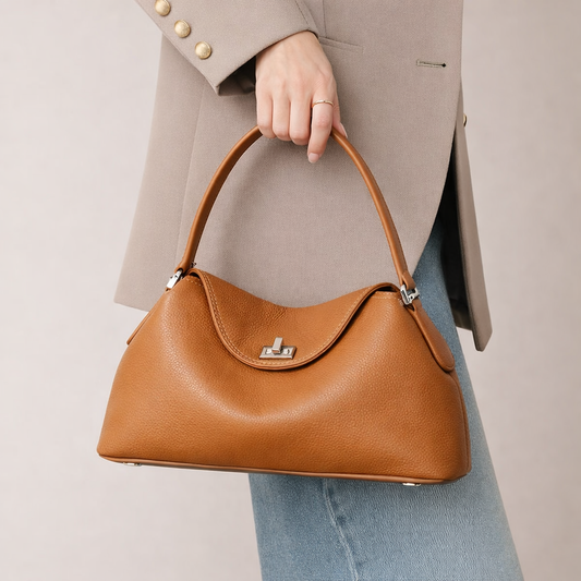 The Marlowe Dumpling Leather Handbag