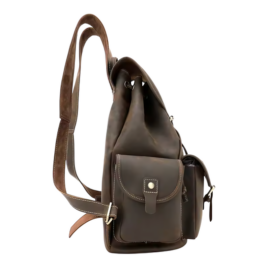 The Highland Explorer Leather Backpack