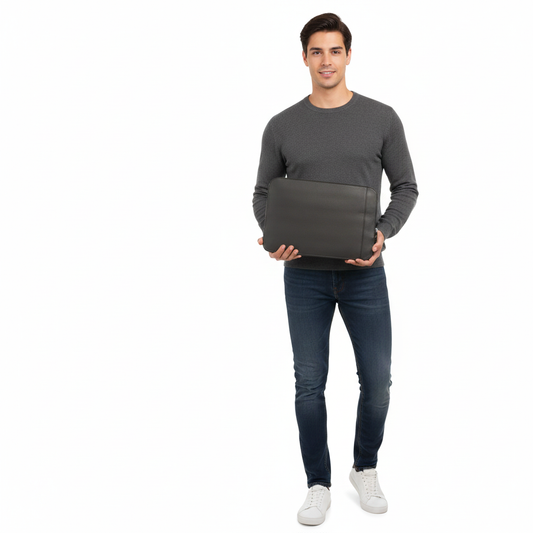 Executive Leather Laptop Bag (15-Inch)