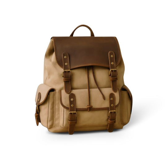 Cream Backpack