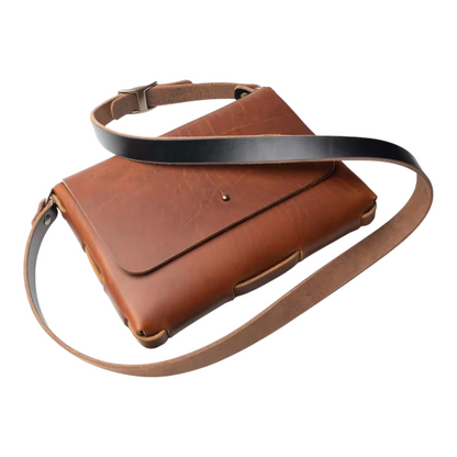 The Regent Leather Messenger Bag