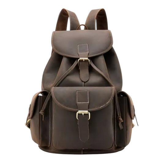 The Highland Explorer Leather Backpack