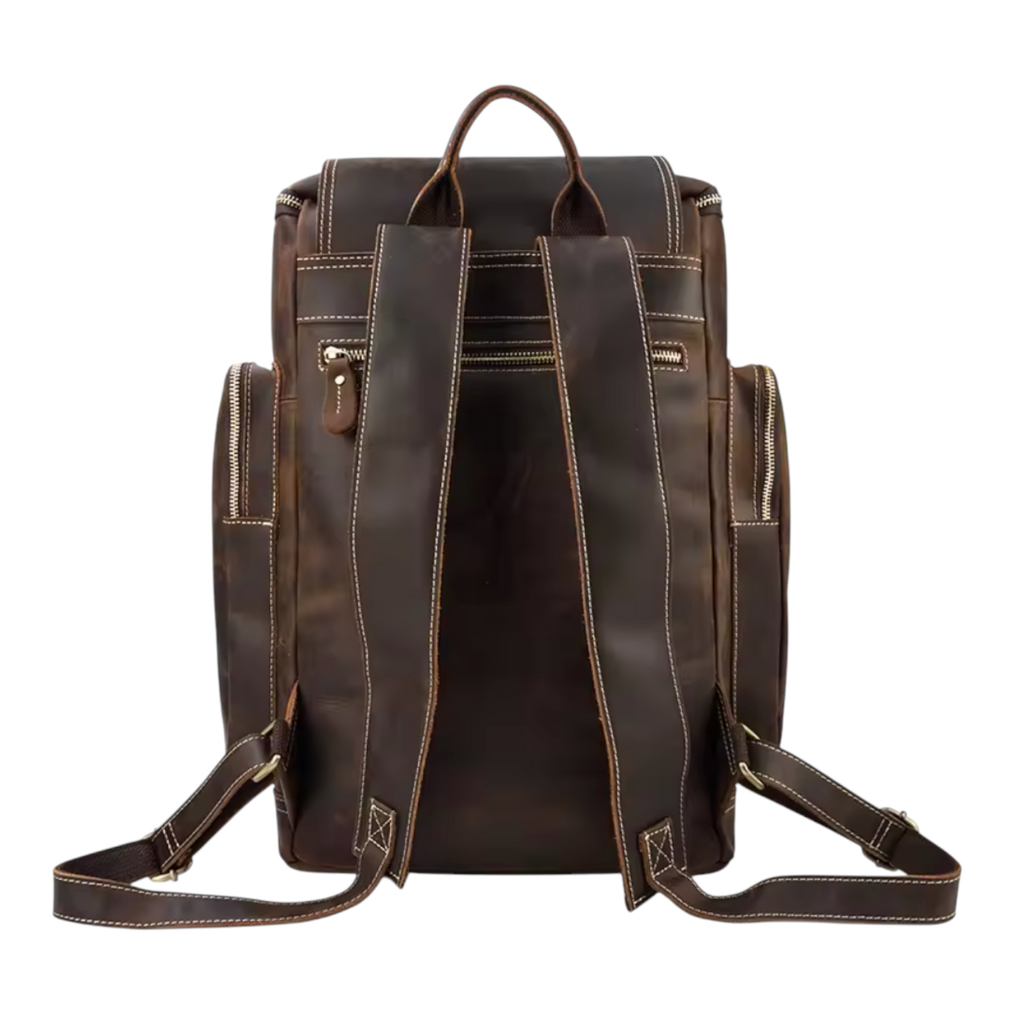 The Voyager Vintage Leather Backpack