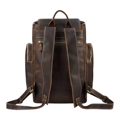 The Voyager Vintage Leather Backpack