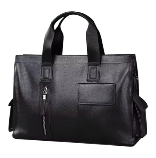 Luxe Leather Business Messenger Bag