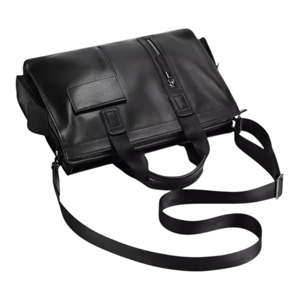 Luxe Leather Business Messenger Bag