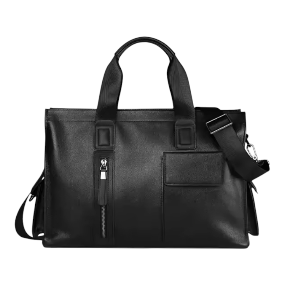 Luxe Leather Business Messenger Bag