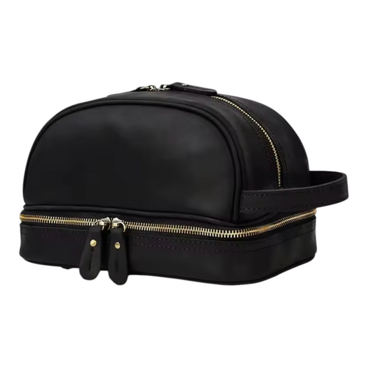 The Artisan Leather Toiletry Bag