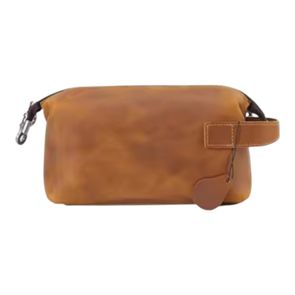 The Sovereign Leather Toiletry Bag