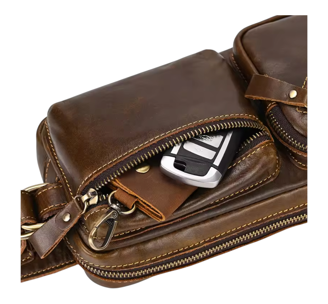 The Porter Leather Waist Bag