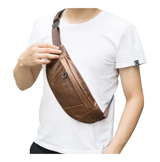 The Valente Leather Crossbody Bag