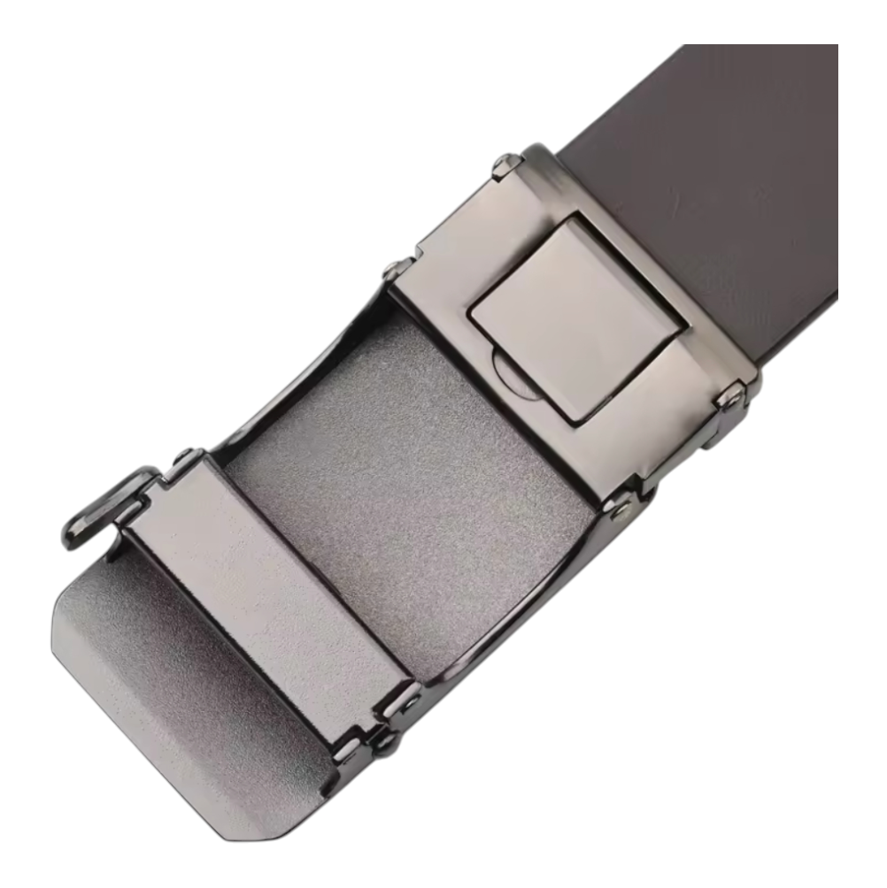 The Checkered Leather Belt