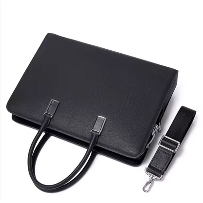 The Montague Leather Messenger Bag