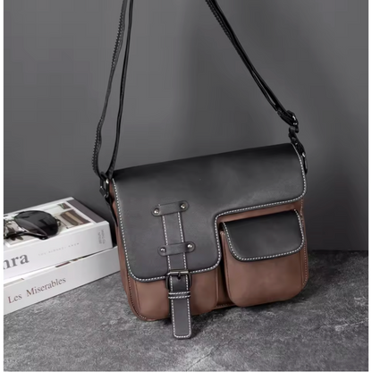 The Cambridge Vintage Vegan Leather Messenger