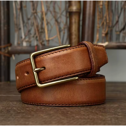The Ashcroft Vintage Cowhide Leather Belt