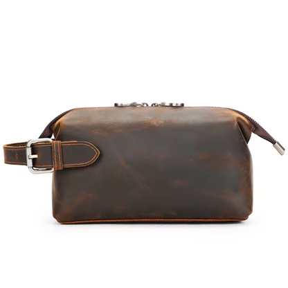 The Somerset Leather Toiletry Bag
