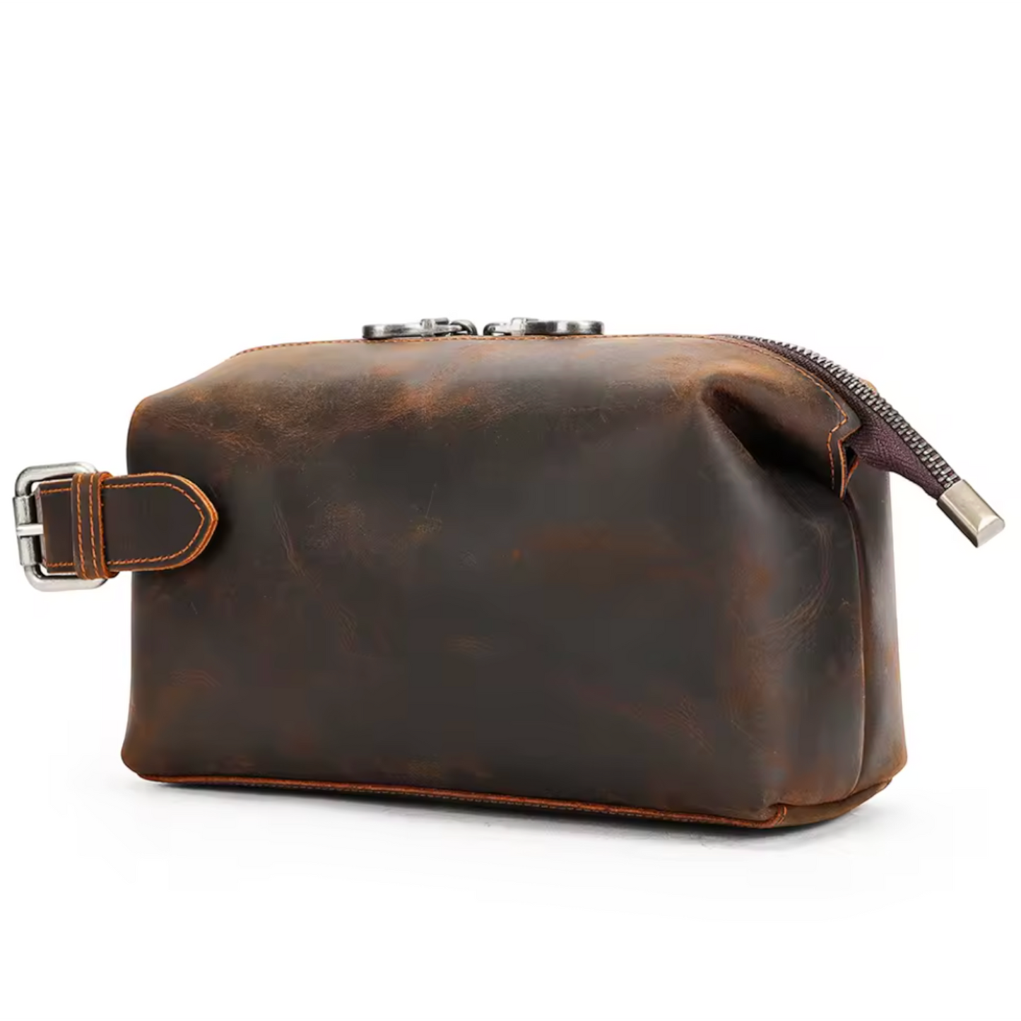 The Somerset Leather Toiletry Bag