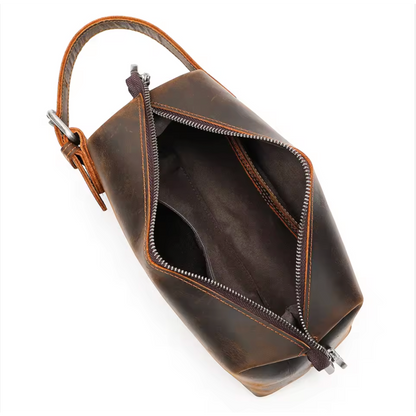 The Somerset Leather Toiletry Bag