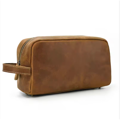 The Oxford Leather Toiletry Case