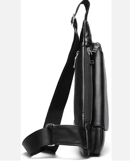 The Ridgeway Leather Chest Crossbody Bag