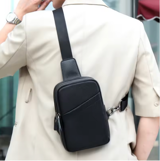 The Calder Vintage Leather Crossbody Bag