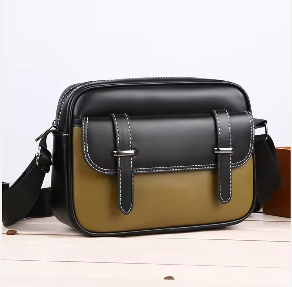 The Ashbourne Waterproof Leather Crossbody Bag