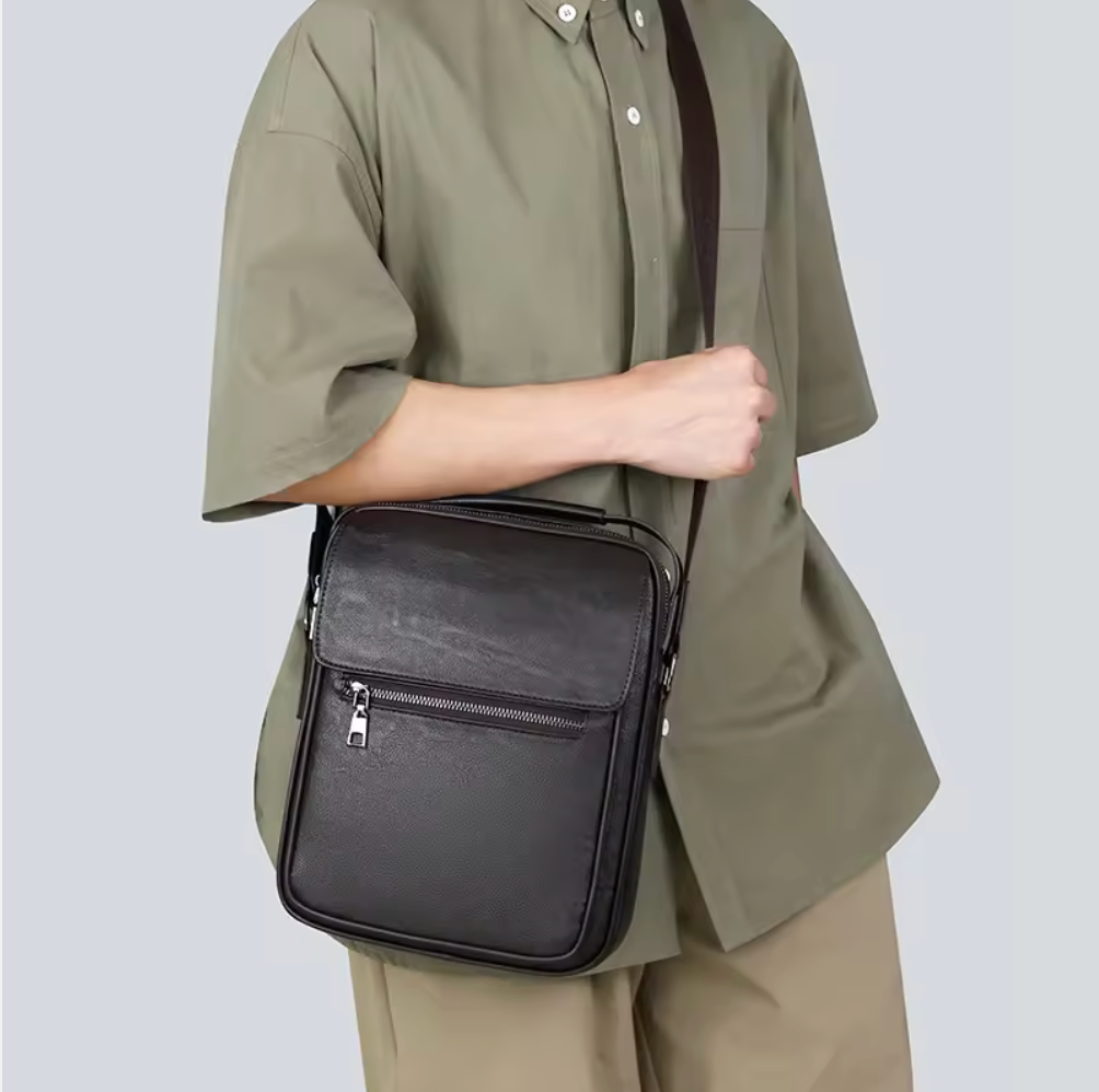 The Hartwell Leather Crossbody Bag