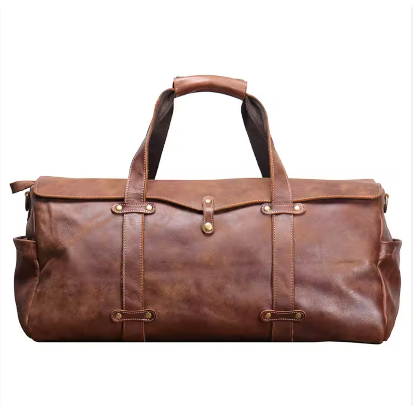 The Hawthorne Leather Weekend Duffel