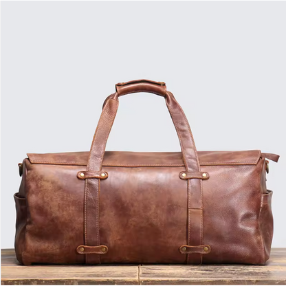 The Hawthorne Leather Weekend Duffel
