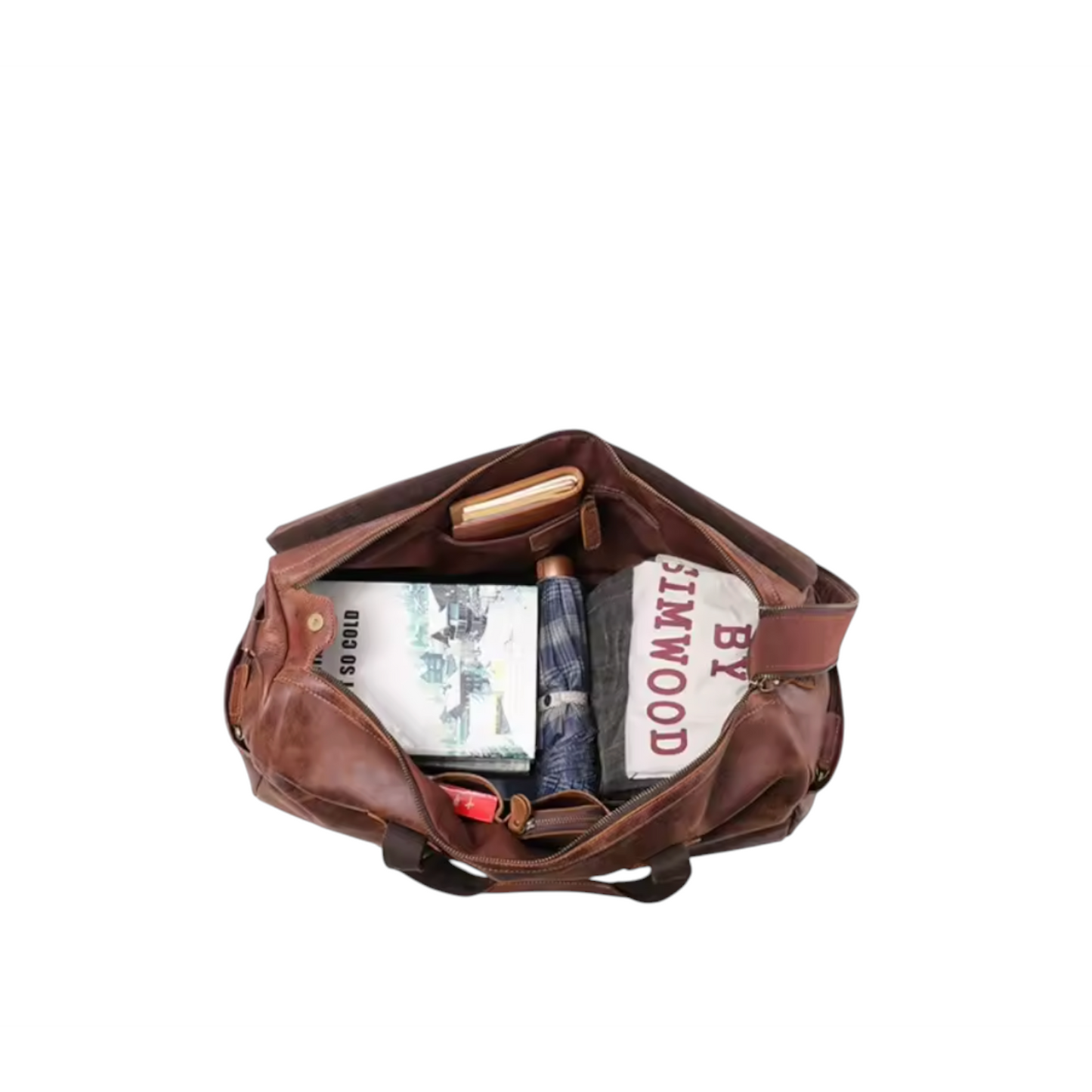 The Hawthorne Leather Weekend Duffel