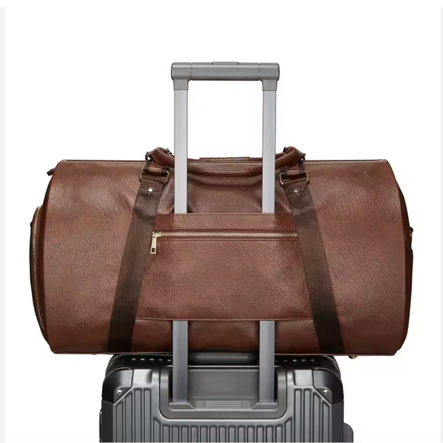 The Rutherford Retro Leather Duffle Bag