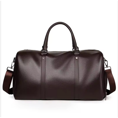The Langford Leather Sports Duffel