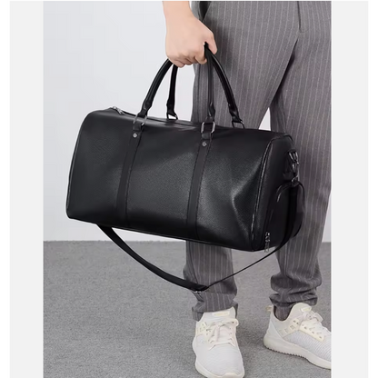 The Langford Leather Sports Duffel