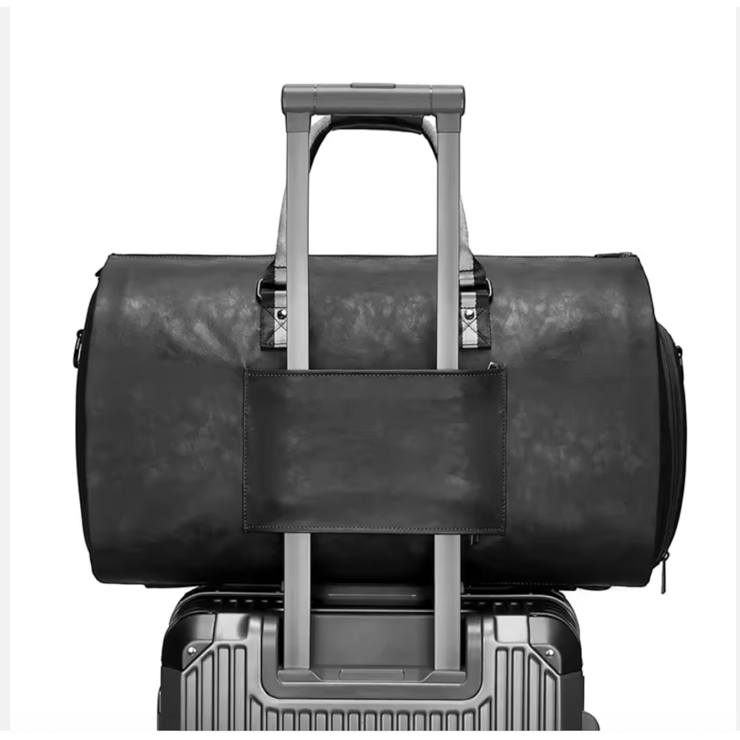 The Blackwood Retro Leather Duffle Bag