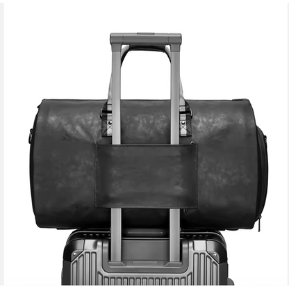 The Blackwood Retro Leather Duffle Bag