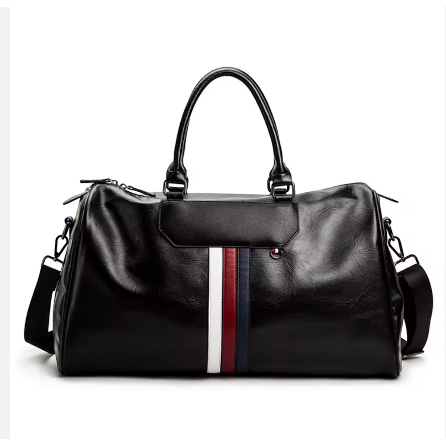 The Oxford Classic Leather Travel Duffle Bag