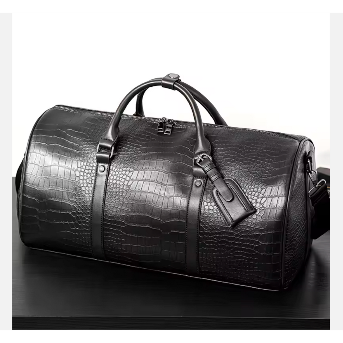 The Mayfair Waterproof Leather Travel Duffle Bag