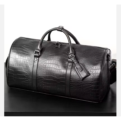 The Mayfair Waterproof Leather Travel Duffle Bag