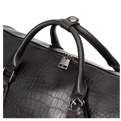 The Mayfair Waterproof Leather Travel Duffle Bag