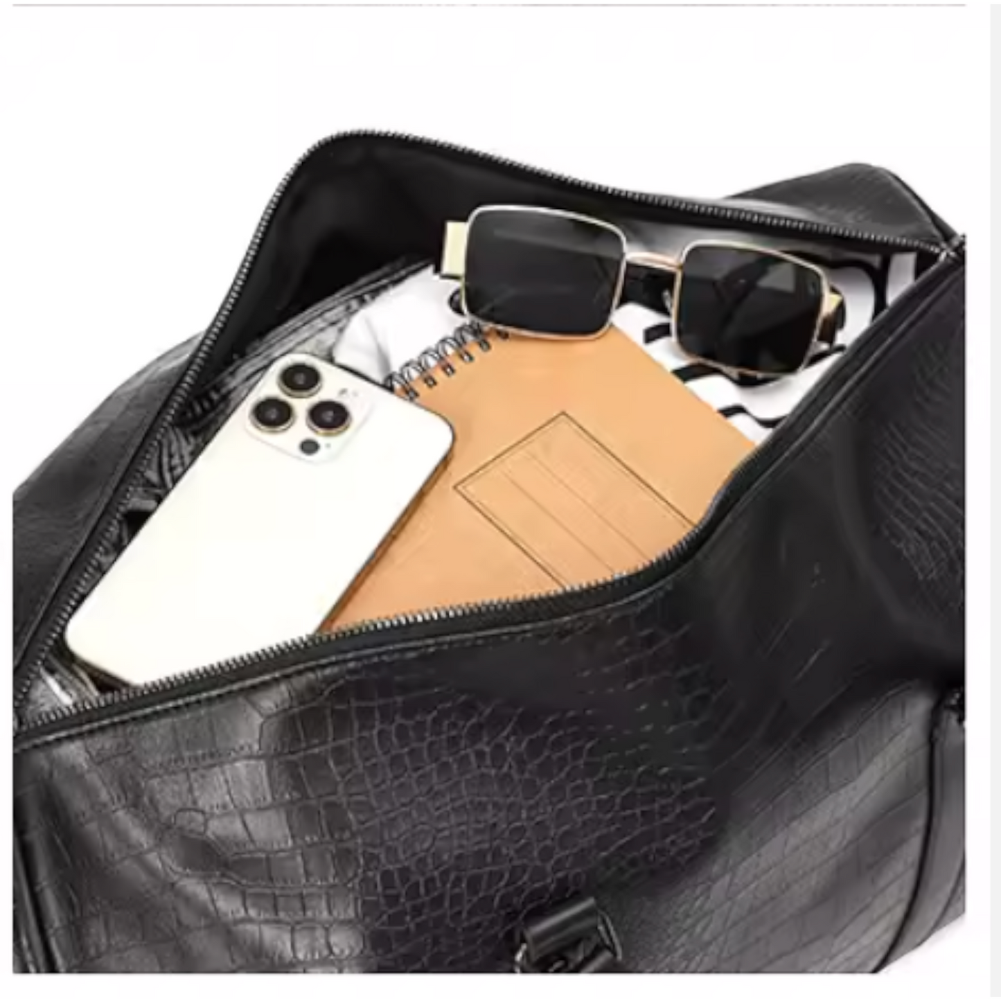 The Mayfair Waterproof Leather Travel Duffle Bag