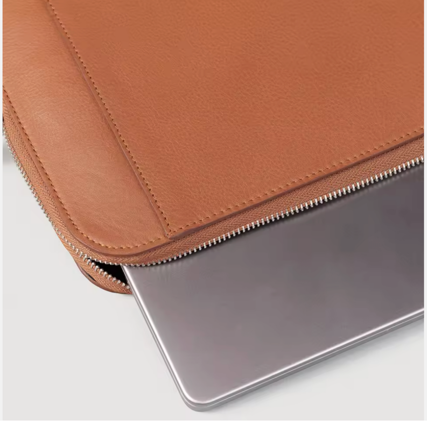 The Kensington Leather Laptop Sleeve