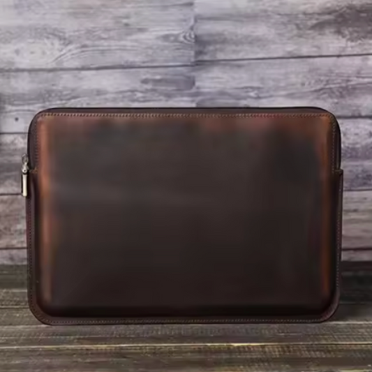 The Atlas Leather Laptop Sleeve